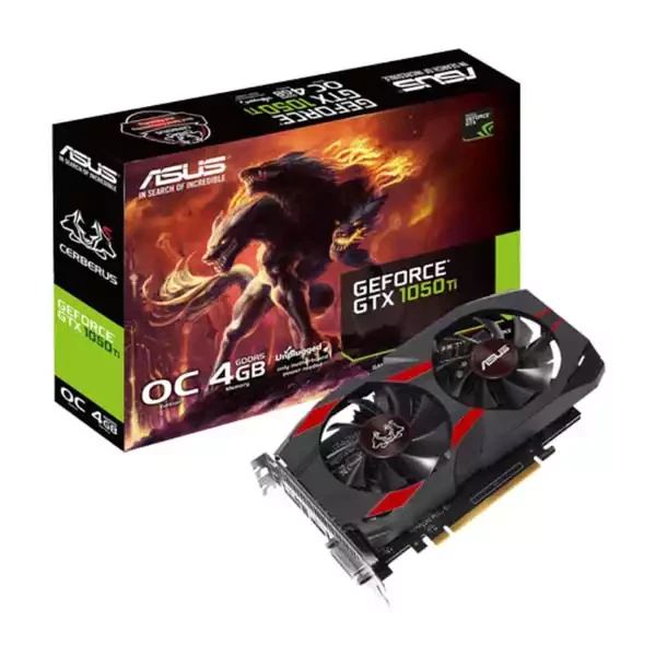 Grafička karta PCI-E Asus CERBERUS-GTX1050Ti-O4G 128 bit DVIVGAHDMI