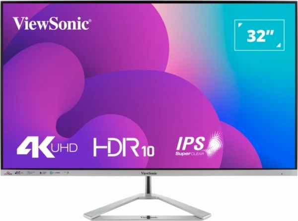 Monitor 32 Viewsonic VX3276-4K-MHD 3840x2160/UHD 4K/VA/60Hz/4ms/2x HDMI/DP/Mini DP/HDR10/Zvučnici