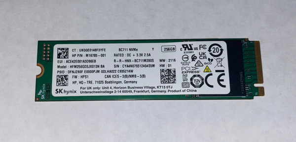 SSD SK hynix 256GB M.2 2280 HFM256GD3JX013N Bulk