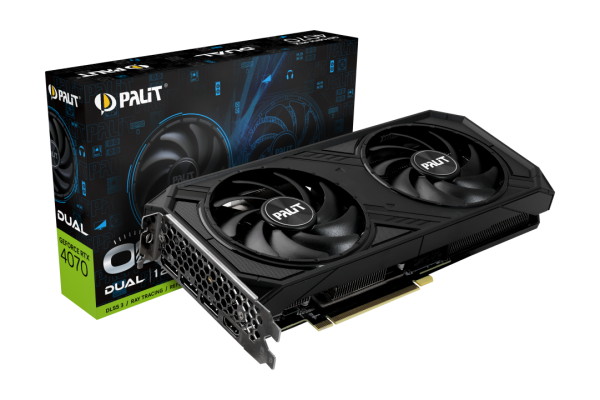 SVGA Palit Geforce RTX4070 Dual OC 12GB GDDR6X 192bit, NED4070S19K9-1047D