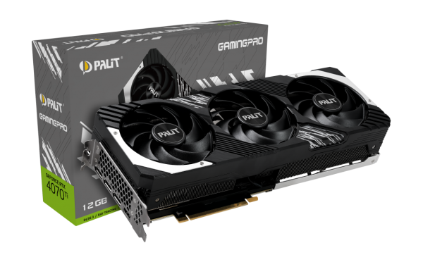 SVGA Palit Geforce RTX4070Ti GamingPro 12GB GDDR6X 192bit, NED407T019K9-1043A