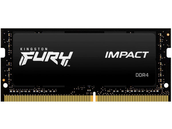 Memorija KINGSTON 8GB/SODIMM/DDR4/2666MHz/1Rx8/CL16/FURY Impact
