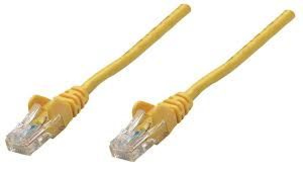 Kabl Intellinet Patch, Cat6 compatible UUTP , 0.25 m, žuti 730808