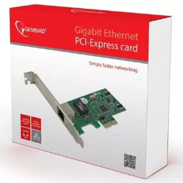 LAN MK Gembird NIC-GX1 PCI-E 10/100/1000 Mbp/s