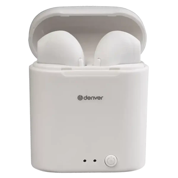 Bežične bubice Denver TWE-46 bele