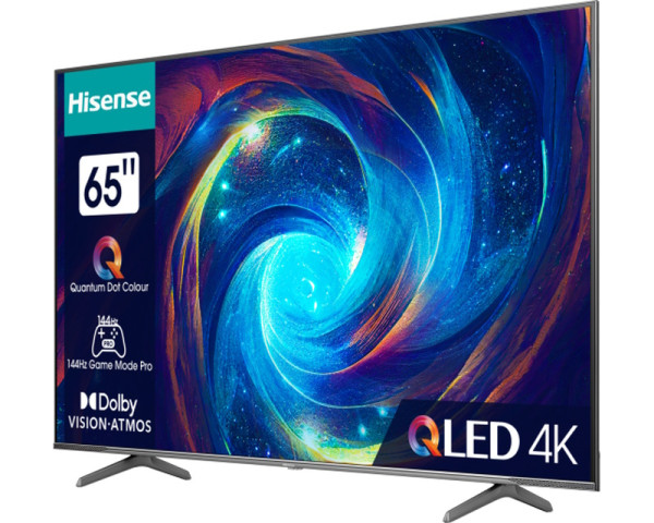 SMART QLED TV 65 Hisense 65E7KQ PRO 3840x2160/UHD/4K/DVB-T/T2/C/S/S2