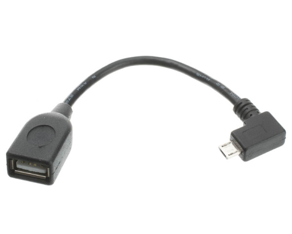 E-GREEN Adapter USB 2.0 (F) - Micro 5pina (M) - OTG 0.15m 