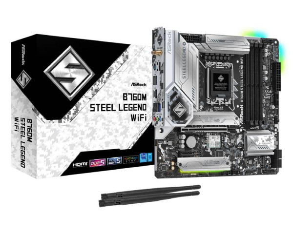 ASROCK B760M STEEL LEGEND WIFI matična ploča