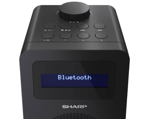 SHARP DR-430(BK) Tokyo Digitalni Radio crni