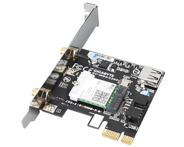 GIGABYTE GC-WBAX200 rev. 1.0 bluetooth + wireless card mrežna karta 