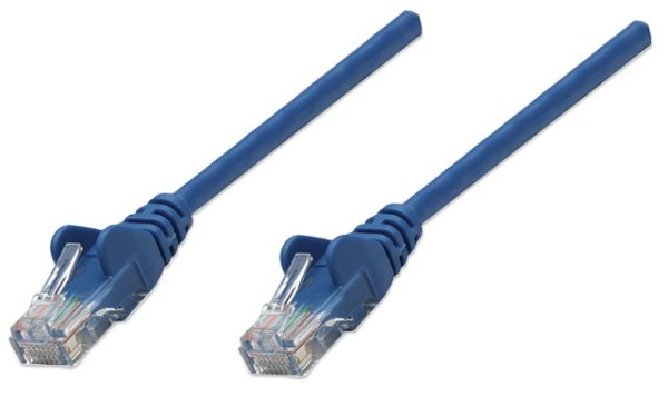Kabl Intellinet Patch, Cat6 compatible, UUTP, 1m, plavi 342575