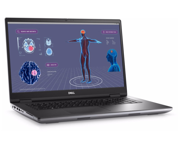 DELL Precision M7780 17.3 inch FHD 500nits i7-13850HX 16GB 512GB SSD RTX 2000 8GB Backlit FP SC Win11Pro 3yr ProSupport laptop 