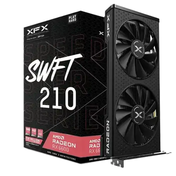Grafička karta XFX Speedster SWFT RX-6600 8GB/GDDR6/128bit/crna