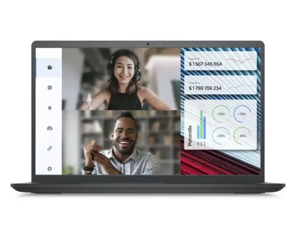 Laptop Dell Vostro 3520 15.6 FHD 120Hz/i5-1135G7/8GB/NVMe 512GB/Intel Iris Xe/Backlite/FPR/Black