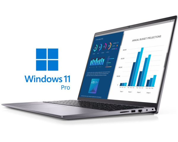 DELL Vostro 5630 16 inch FHD+ i5-1340P 16GB 512GB SSD Intel Iris Xe Backlit Win11Pro laptop 