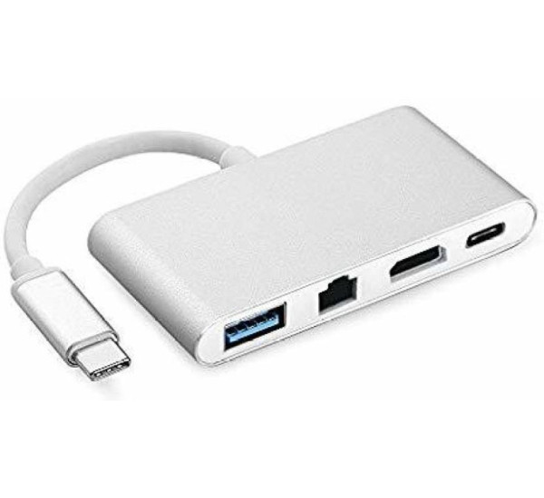 Docking station Stars Solutions Type C na HDMI/USB/LAN/PD beli