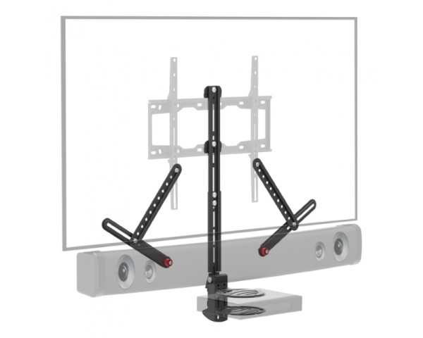 BARKAN E850.B Univerzalna A/V polica i nosač za soundbar 