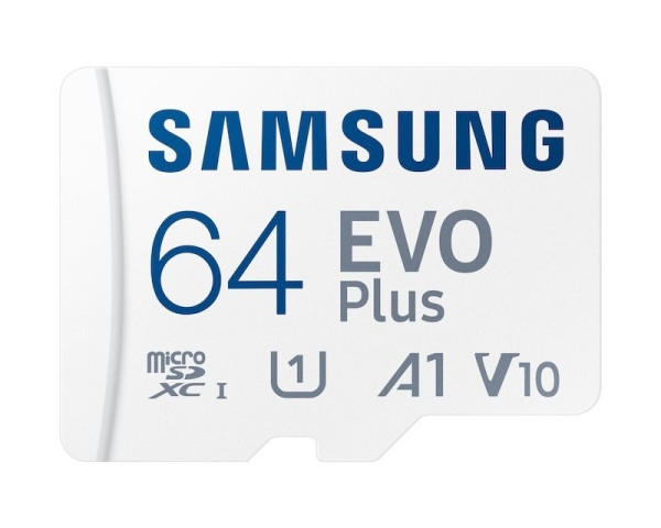 Memorijska kartica Samsung EVO Plus Micro SDXC 64GB + Adapter MB-MC64KA