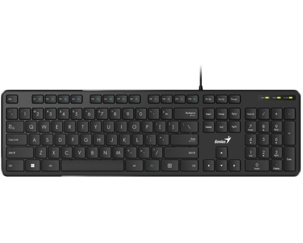 GENIUS SlimStar M200 USB YU crna tastatura 