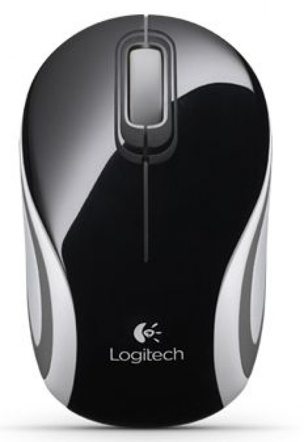 LOGITECH M187 Wireless Mini Mouse - BLACK ( 910-002731 ) 