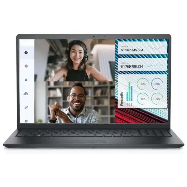 Laptop Dell Vostro 3520 15.6 FHD 120Hzi3-1215U16GBNVMe 512GBIntel UHDBlackWin10Pro