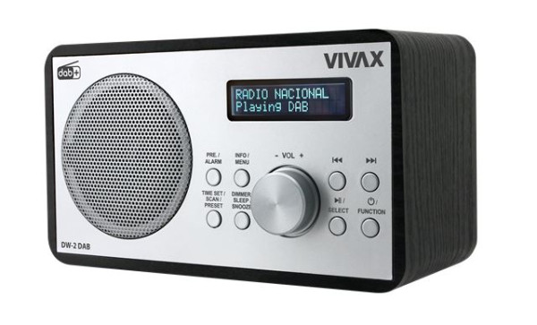 VIVAX VOX RADIO DW-2 DAB BLACK