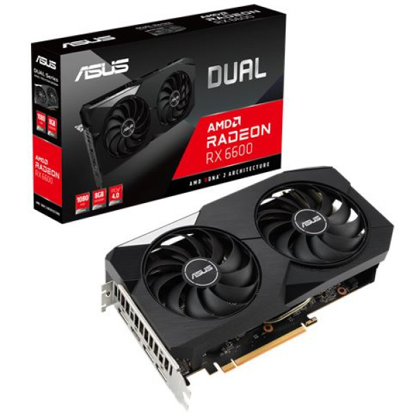 VGA ASUS DUAL-RX6600-8G