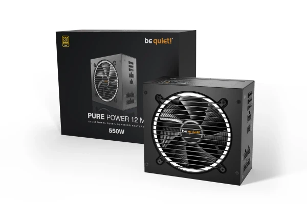 Napajanje Be Quiet Pure Power 12M 550W Gold  BN341 ATX3.0 Modularno