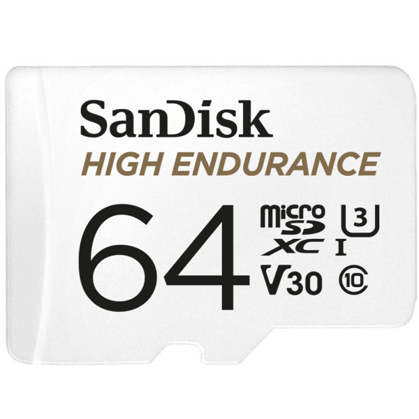 Micro SDXC SanDisk 64GB High Endurance, SDSQQNR-064G-GN6IA sa adapterom