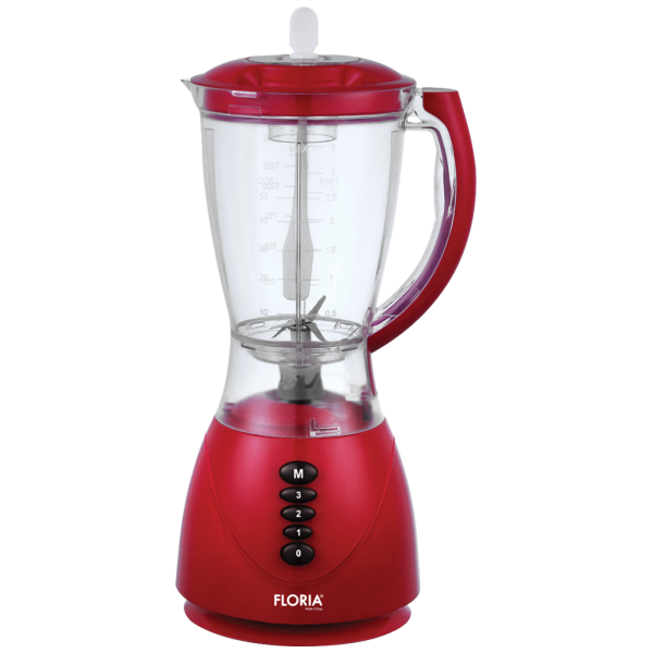 Floria Blender, zapremina 1.5 lit, 300 W, crveni - ZLN3079 RD