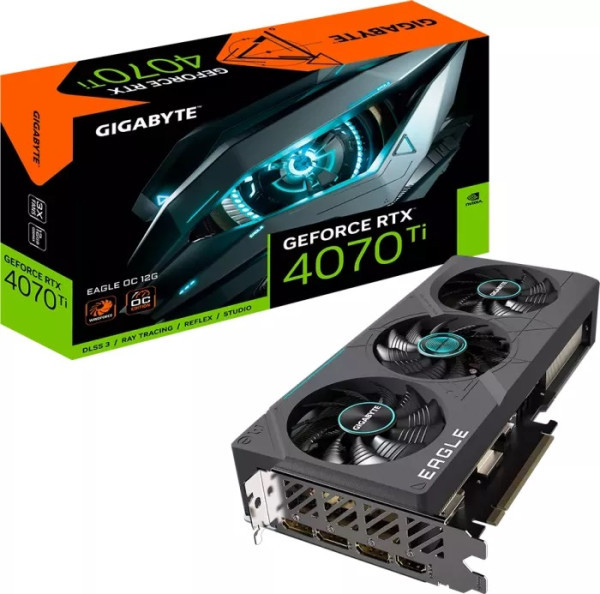 SVGA Gigabyte RTX 4070Ti EAGLE 12GB GDDR6, GV-N407TEAGLEOC-12