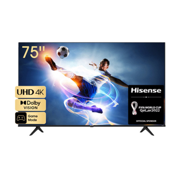 Televizor Hisense H75A6BG Smart, LED, 4K UHD, 75''(190.5cm), DVB-T2/T/C/S2/S