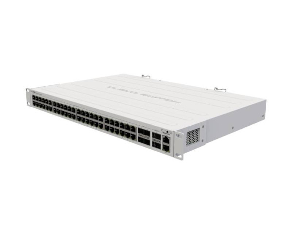 MikroTik svič CRS354-48G-4S+2Q+RM L3  upravljiv svič 48 x 1GbE RJ45 & 4x10GbE SFP+ & 2 x 40GbE QSFP