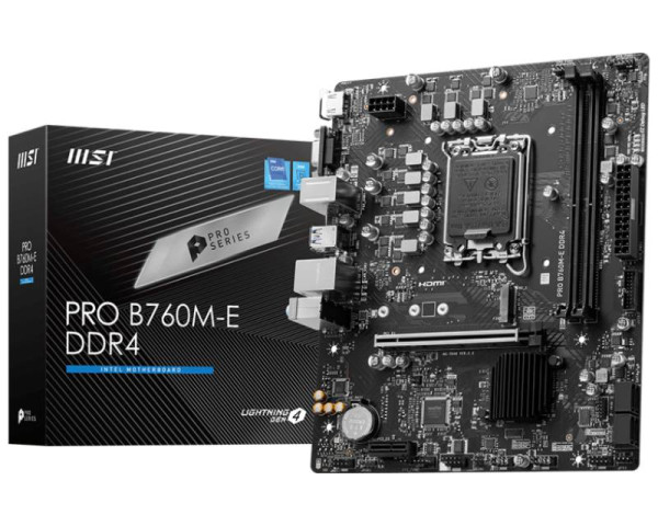 MSI PRO B760M-E DDR4 matična ploča