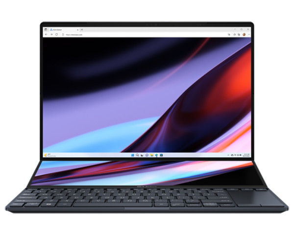 ASUS ZenBook Pro 14 Duo OLED UX8402VV-OLED-P951X (14.5 inča 2.8K OLED, i9-13900H, 32GB, SSD 2TB, RTX 4060, Win11 Pro) laptop 