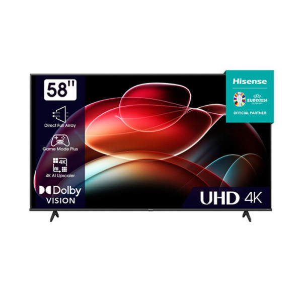 Televizor Hisense H58A6K Smart, LED, 4K UHD, 58''(147cm), DVB T/C/T2/S2