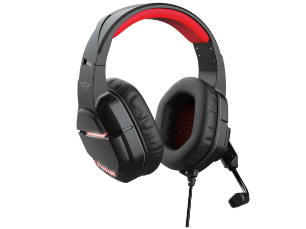 Slušalice TRUST GXT448 NIXXO/Illuminated/3,5mm/2x3,5mm/2,3m kabel/crna