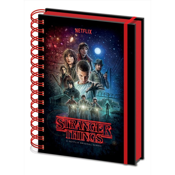 Stranger Things Wiro Notebook A5 One Sheet