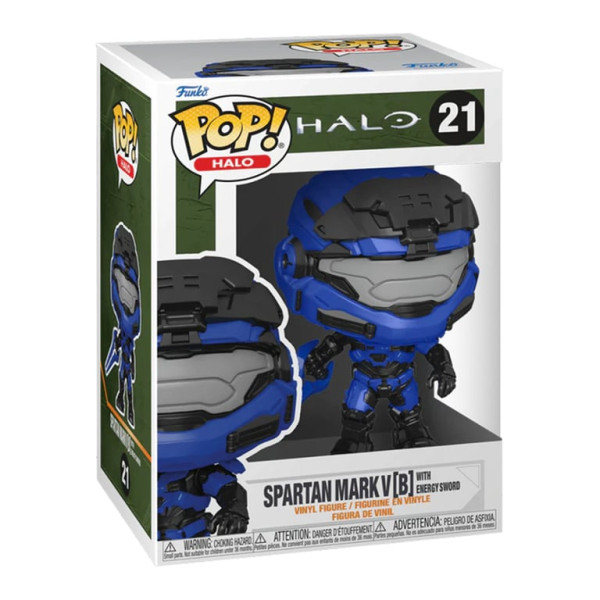 Halo Infinite POP! Vinyl Games - Mark V W/Blue Sword