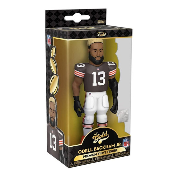NFL: Browns Odell Bechkam Jr. Gold 5''