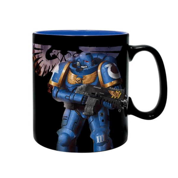 WARHAMMER 40,000 - Loyalist vs Traitor Heat Change Mug