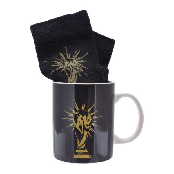 FIFA Mug & Socks Black/Gold