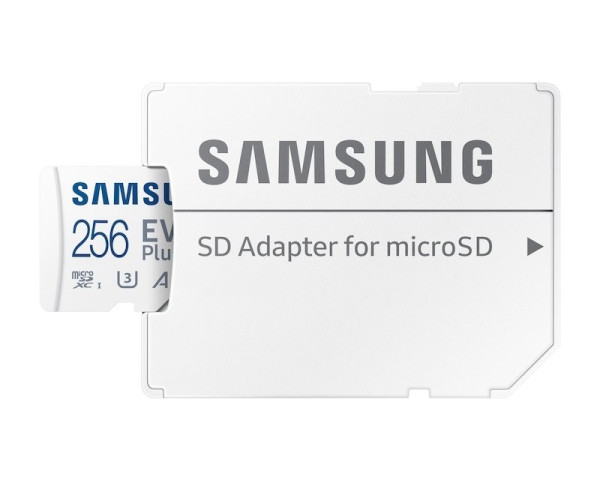 SAMSUNG Memorijska kartica EVO PLUS MicroSD 256GB class 10 + Adapter MB-MC256KA 