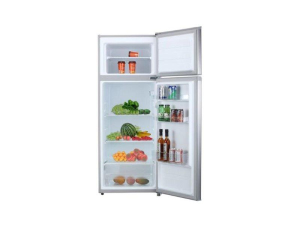 Frižider TESLA RD2100MS1 dvoje vrata/ručno otapanje/F/166+41L/143x55x55cm/siva