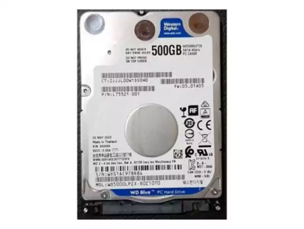 Hard disk 2.5 SATA3 Western Digital Caviar 500GB  WD5000LPZX Blue