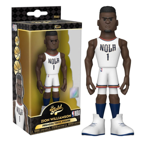 NBA Pelicans Gold 5'' Zion Williamson (Homeuni)