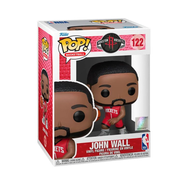 Funko POP! NBA: Houston Rockets - John Wall (Red Jersey)