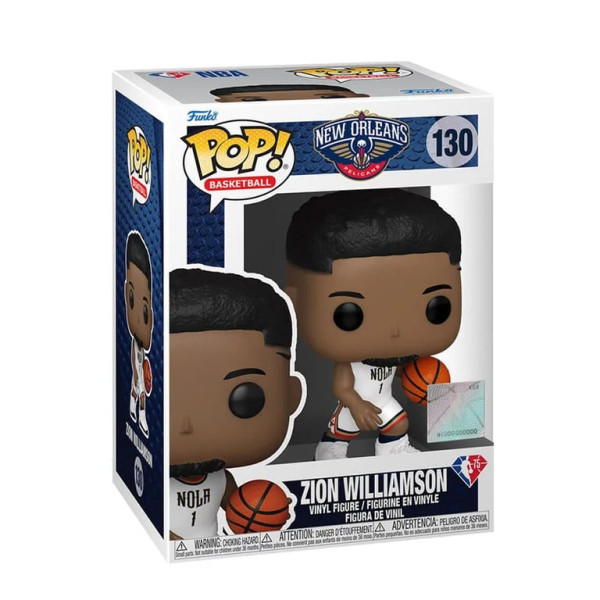 NBA Pelicans POP! Vinyl - Zion Williamson (Blue Jersey)
