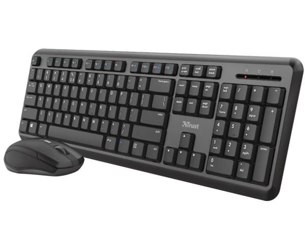 Tastatura+miš TRUST ODY bežični setcrna' ( '23942' ) 