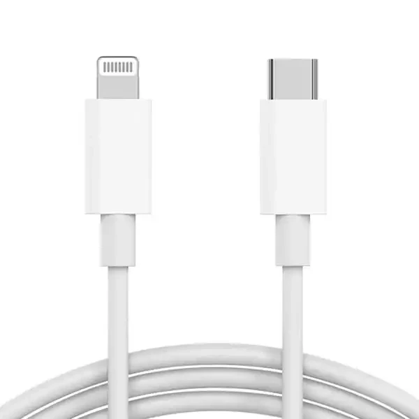 Kabl USB Tip C na lighting za iPhone beli 1m Velteh
